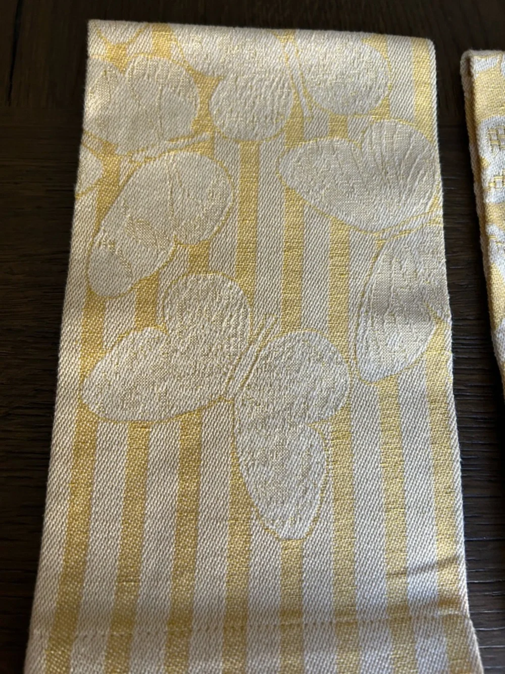 Pardi Tesitura (Umbrian artisan linen) guest towels, set of 3